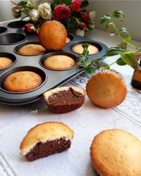 پای کیک دورنگ
