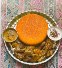 ته چین باقالی پلو