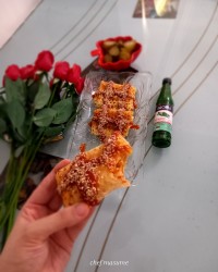 سمبوسه سوسیس پنیری