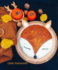 کیک خرمالو متفاوت
