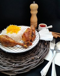 مرغ سرخ شده