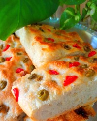 نان فوکاچیای خمیرترش