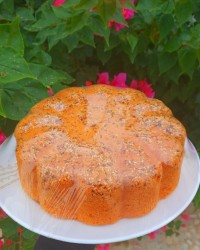 کیک وانیلی خانگی بدون فر