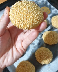 کعک کنجدی عراقی