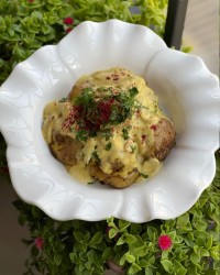 سیب زمینی باسس قارچ