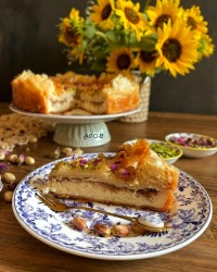 چیز کیک باقلوا