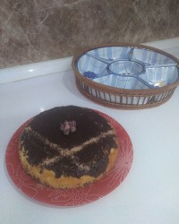 کاپ کیک با اسانس پرتقال بازاری