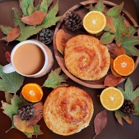 نان رول نارگیلی
