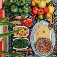 فسنجون با مرغ