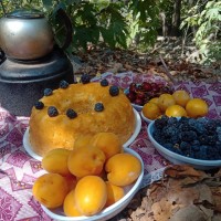 کیک ساده (کپشن?)