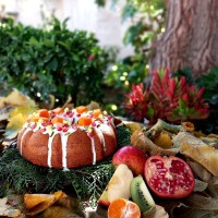 کیک کدو حلوایی با ماست