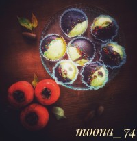 کاپ کیک دورنگ