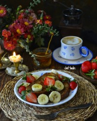 فرنچ تست شکلاتی