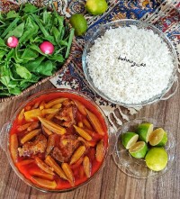 خورشت بامیه اهوازی