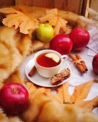 دمنوش به، سیب، دارچین