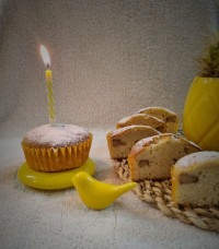 کیک پای سیب بدون کره