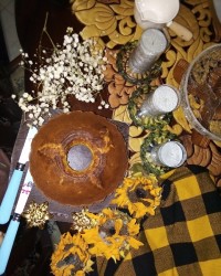 کیک شیره ی خرما