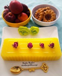 دسر_زعفرانی