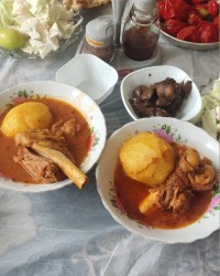 آبگوشت ماهیچه سیر ترشی