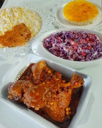 خورش مرغ ناردونی