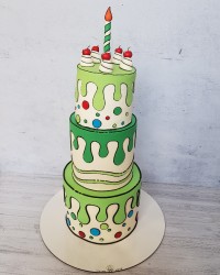 کیک تولد کارتونی