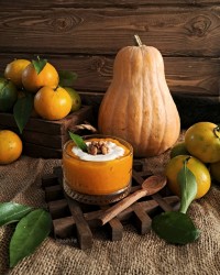 پوره کدو حلوایی