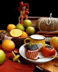 کاپ کیک قهوه کاکائویی