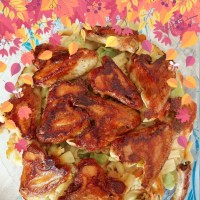 پاستا با ته انداز کتف و بال