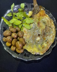 املت بادمجان بدون روغن (رژیمی)