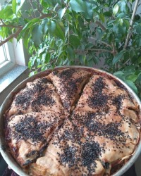 بورک اسفناج و پنیر