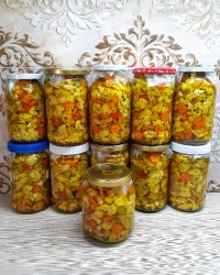 ترشی گل کلم فوری