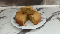 کیک گل و پسته