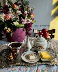 صبحانه (مربا گل)