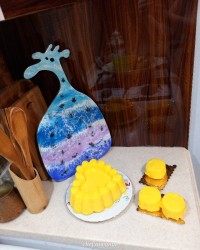 مشکوفی زعفرانی ورق بزن گلم