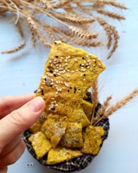 نان ترد سبزیجات