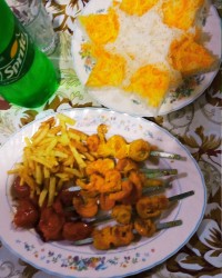 اینم یه شام خوشمزه