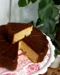 کیک زنجفیل و هل بدون همزن و فر