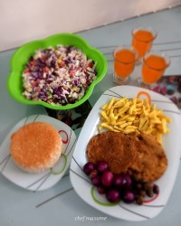 کوکو اشپل ماهی بدون برگ سیر