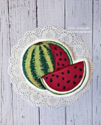 کوکی ایسینگ کوکی هندوانه