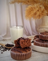 کاپ کیک سلامت (بدون بکینگ پودر و جوش شیرین)