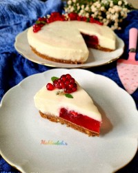 چیز کیک انار