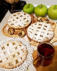 تارت_سیب_دارچین