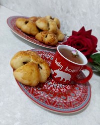 کلوچه خرمایی? با خمیر جادویی پاپیون