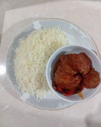 پلوساده وکباب تا به ای