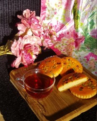 کیک پسته و شکلات