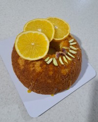 کیک پرتقالی باسس پرتقال