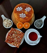 کیک نارنگی