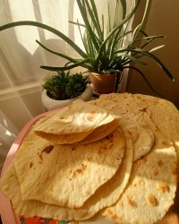 نان جو تابه ای