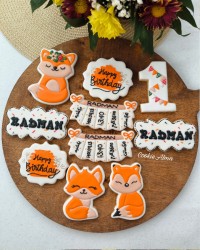 کوکی روباه با تم پاییزی