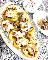 سیب زمینی پیتزایی